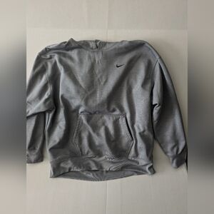 Nike gray Sweatshirt Hoodie Sz large